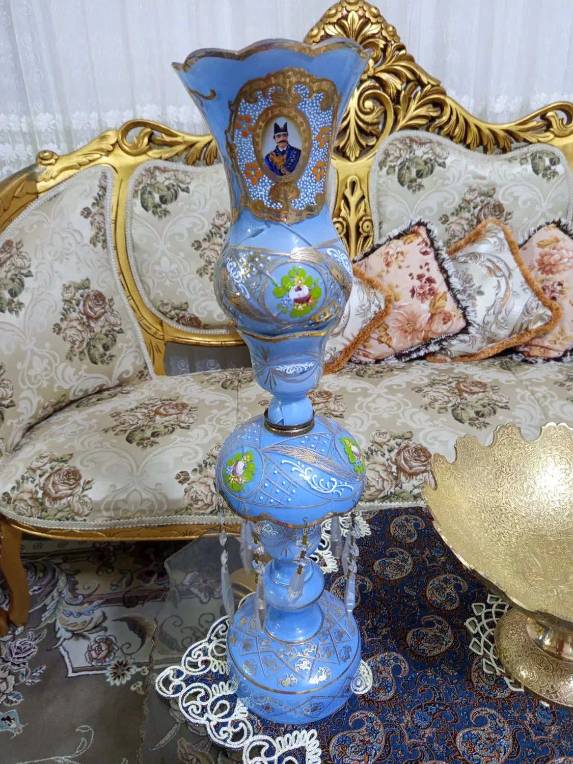 شمعدان|کلکسیون اشیاء عتیقه|نهاوند, |دیوار