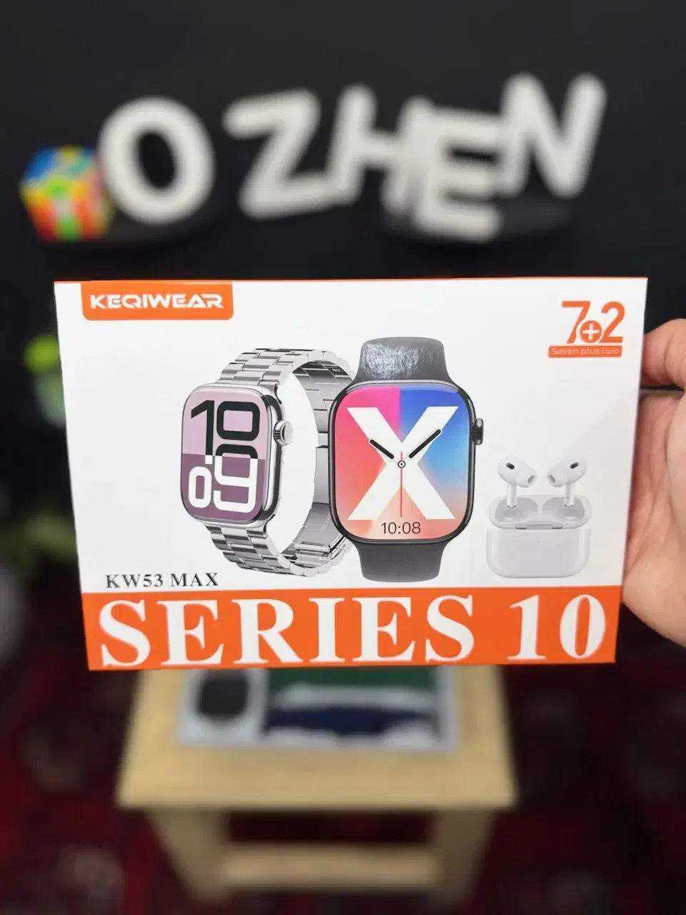 ساعت هوشمند KW53 MAX (هفت بند+ایرپاد) ارسال رایگان|ساعت|قم, میرزائیه|دیوار