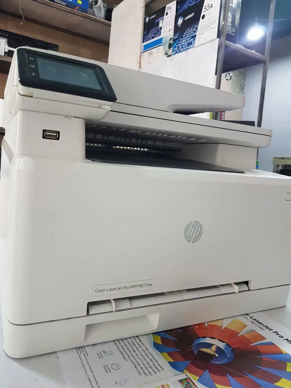 hp 277 لیزری رنگی|پرینتر، اسکنر، کپی، فکس|مشهد, سید رضی|دیوار