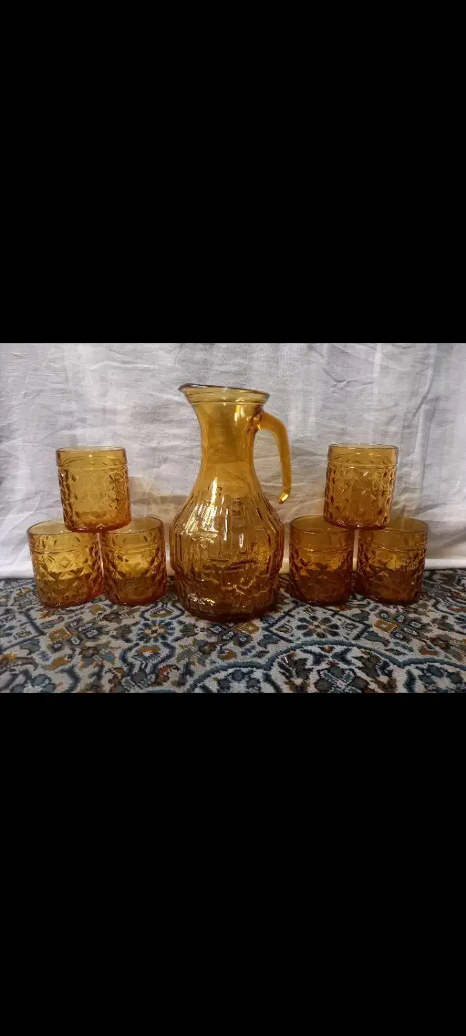 پارچ و لیوان عسلی  ایتالیا|ظروف سرو و پذیرایی|تهران, مشیریه|دیوار