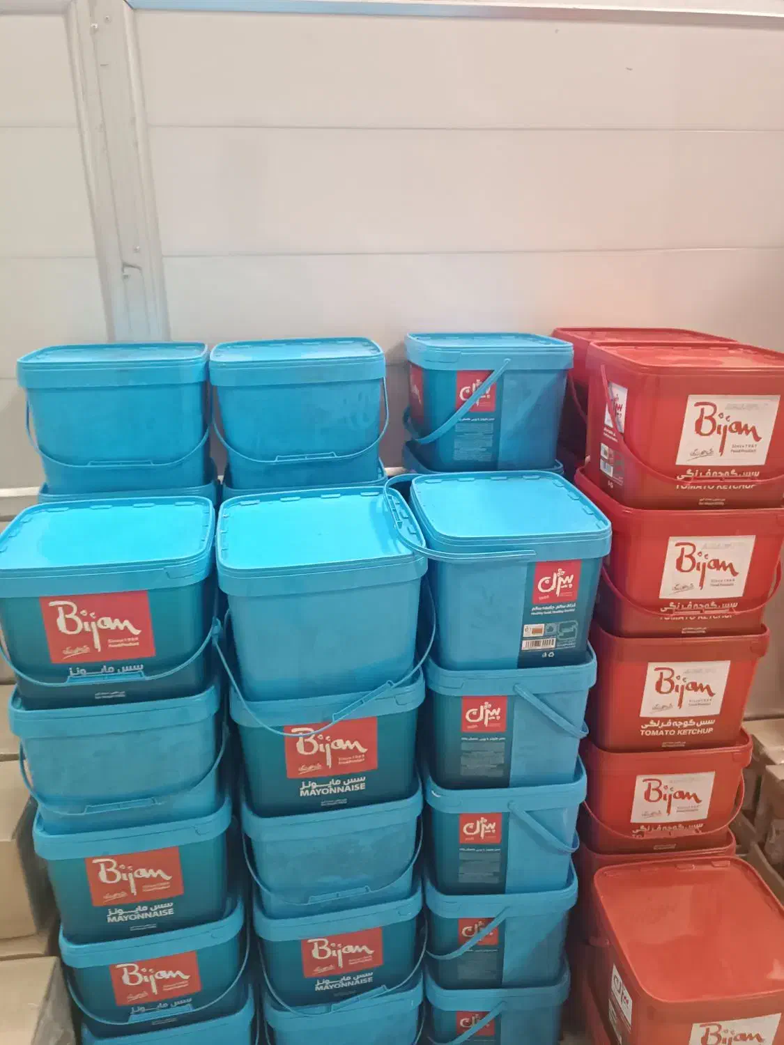 ظرف 10 کیلویی مواد نو|ظروف نگهدارنده، پلاستیکی، یک‌بارمصرف|یزد, |دیوار