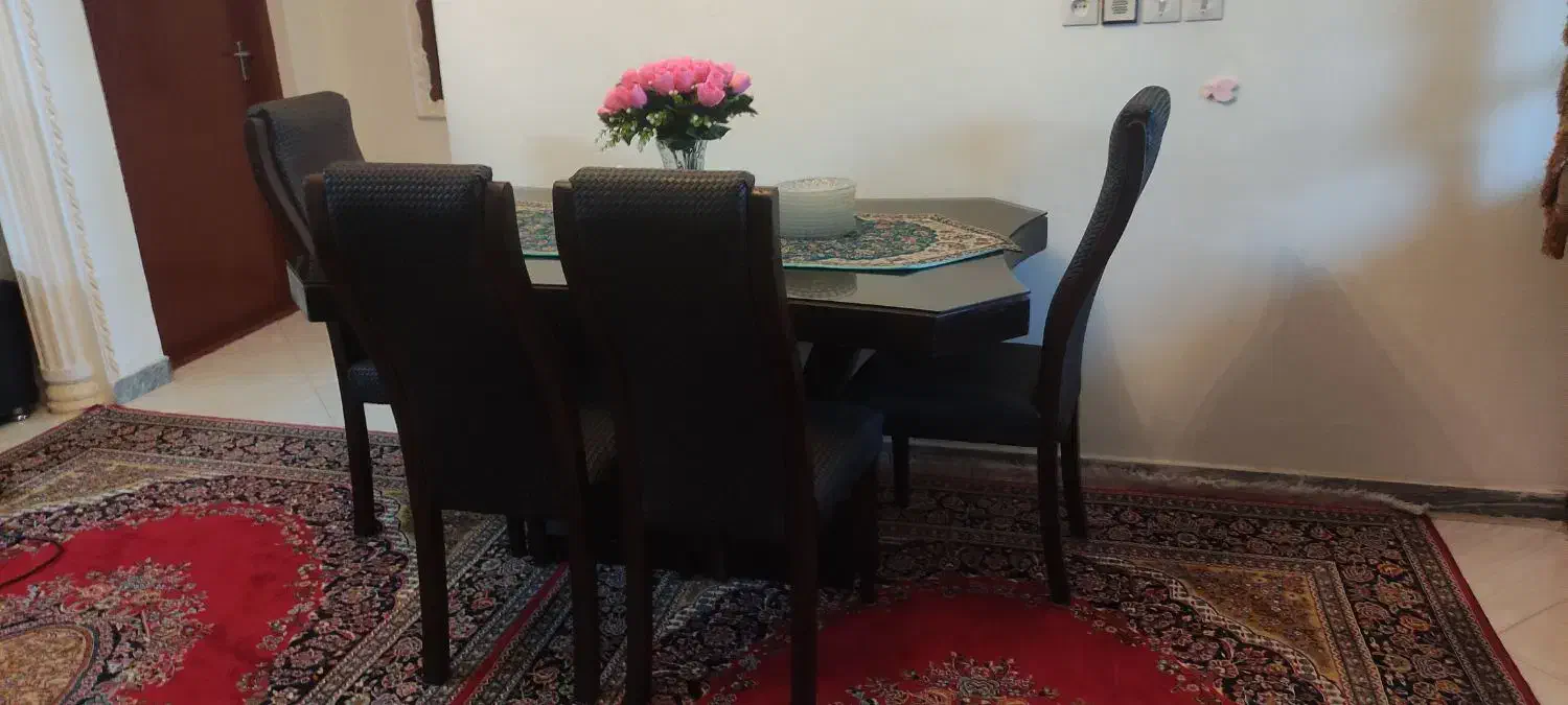 میز و صندلی ناهارخوری ۶ نفره|میز و صندلی غذاخوری|کلاچای, |دیوار