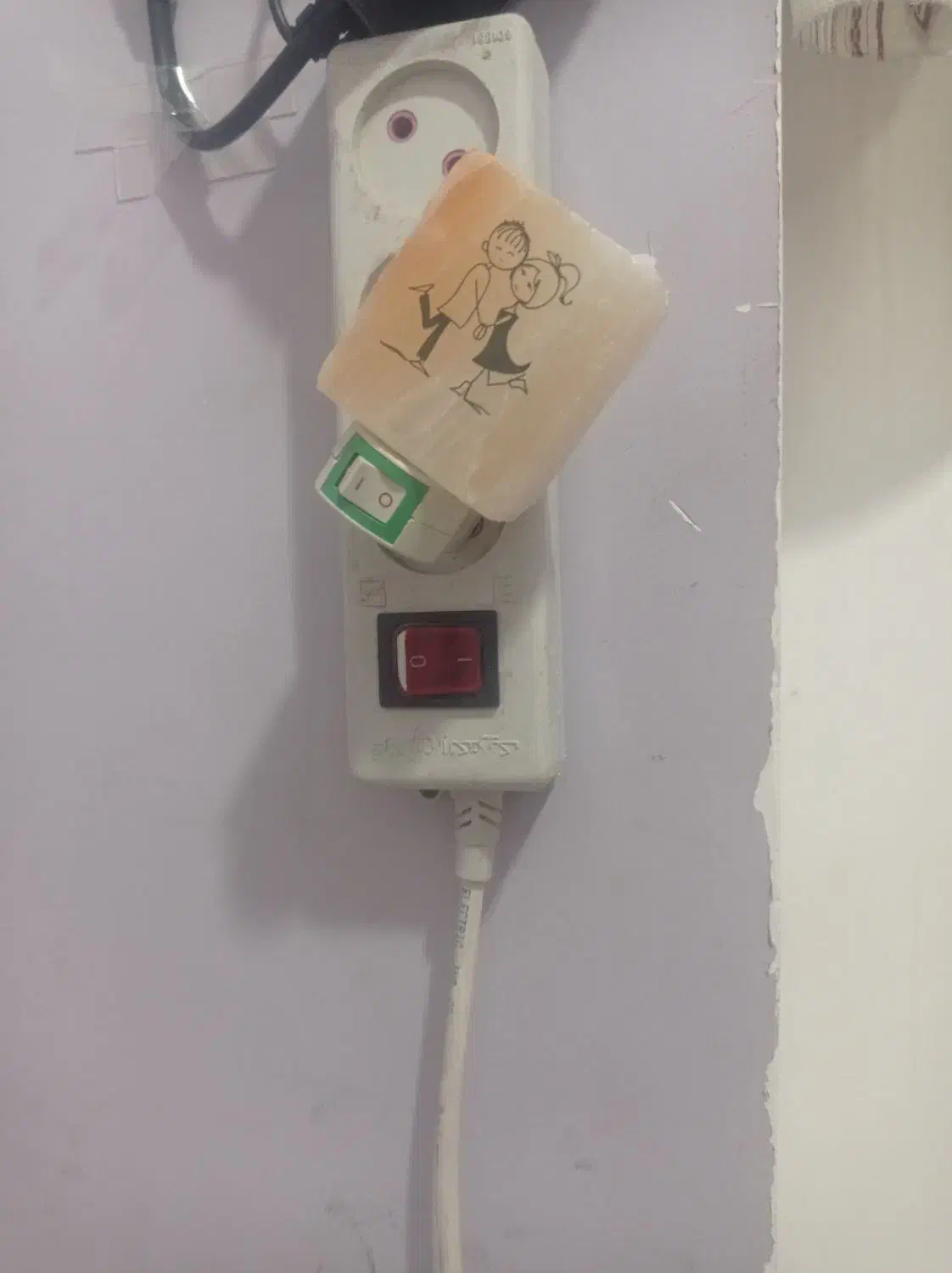 چراغ خواب|چراغ خواب و آباژور|شیراز, قلعه شاهزاده بیگم|دیوار