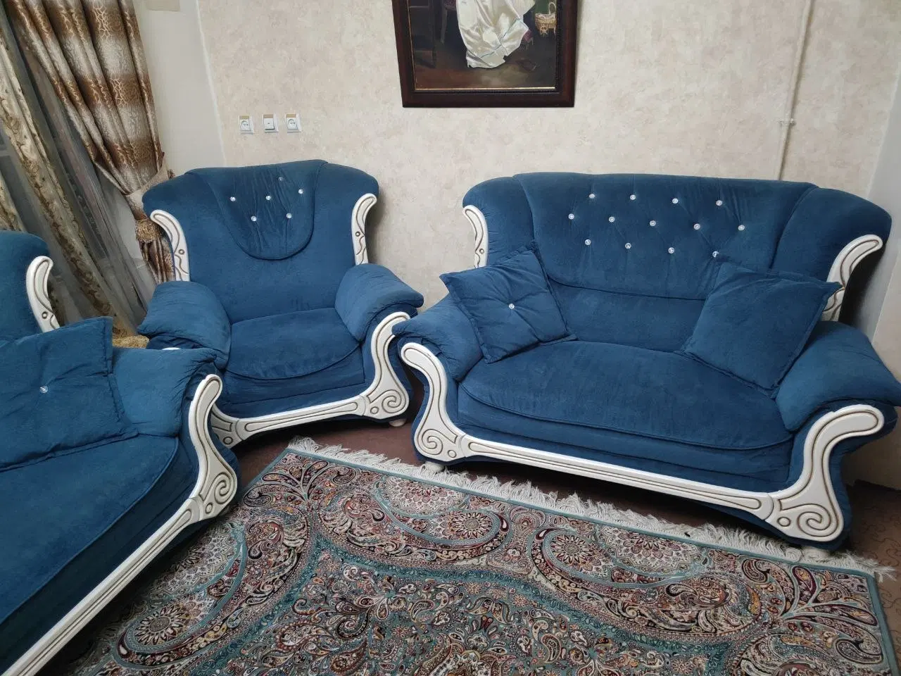 مبل ۷ نفره|مبلمان خانگی و میز عسلی|تهران, جی|دیوار