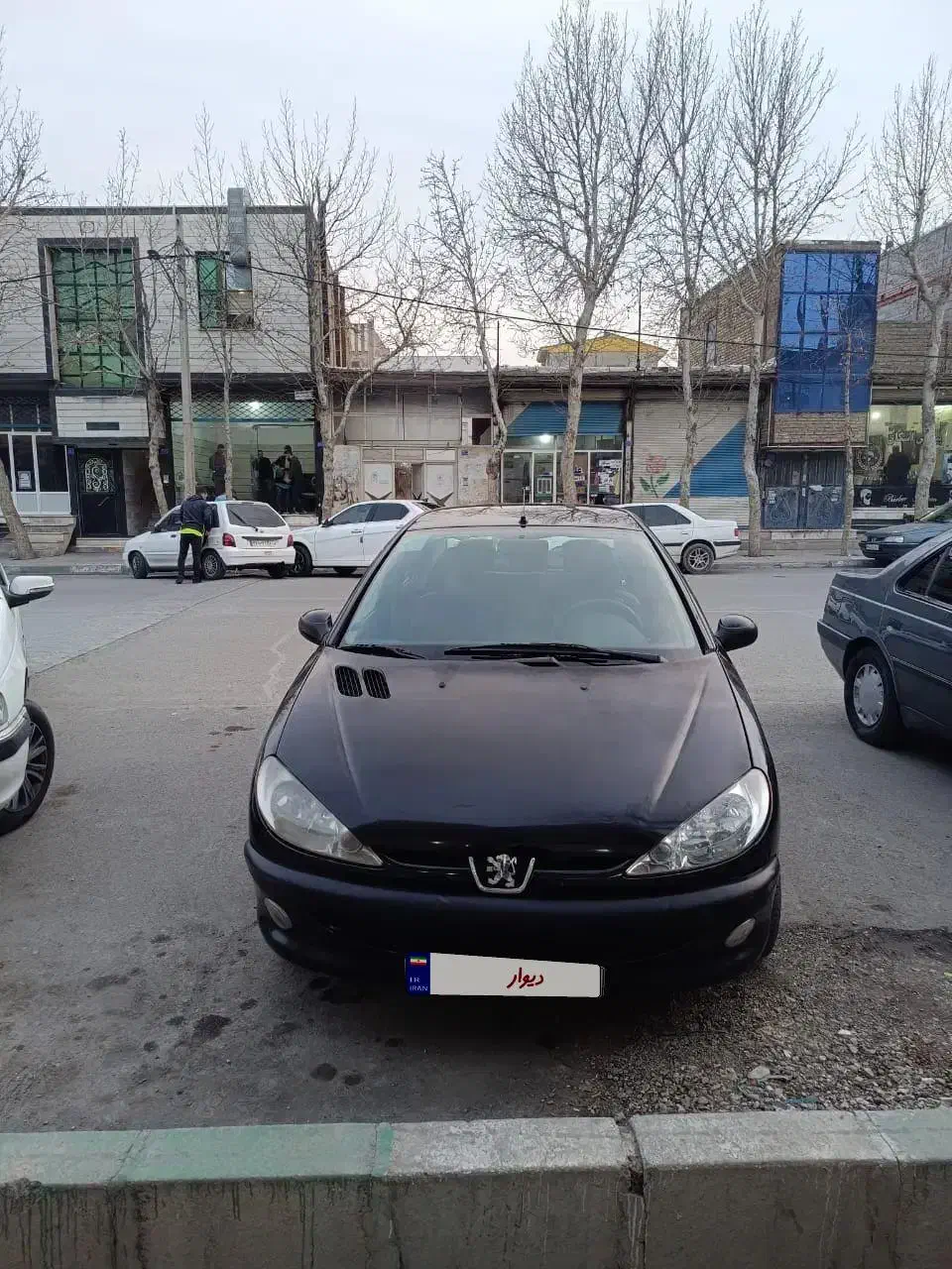 206 مشکی|خودرو سواری و وانت|باغستان, |دیوار