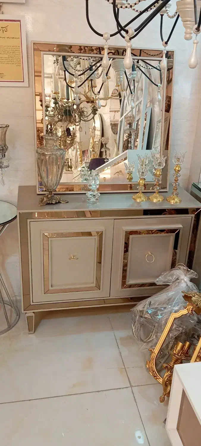 آیینه کنسول میز تی وی|میز تلویزیون|کرمانشاه, |دیوار