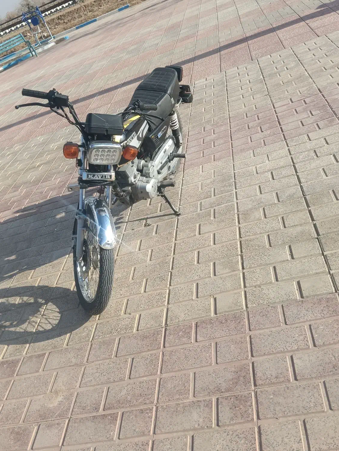 موتور 200 مدل 94 کویر پلاک ملی|موتورسیکلت|تاکستان, |دیوار