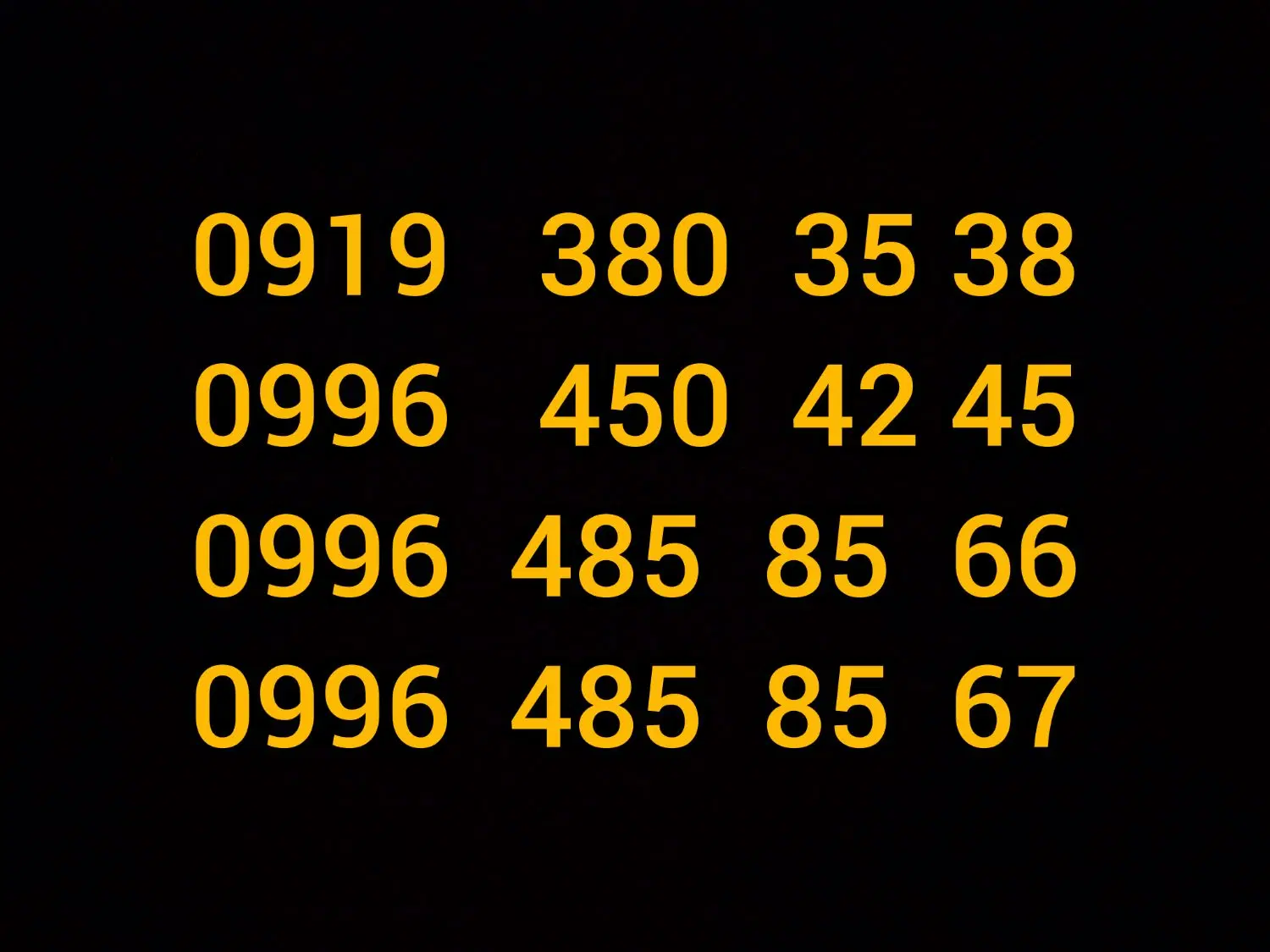 0996.0910.0919.0912|سیم‌کارت|تهران, خلیج فارس|دیوار