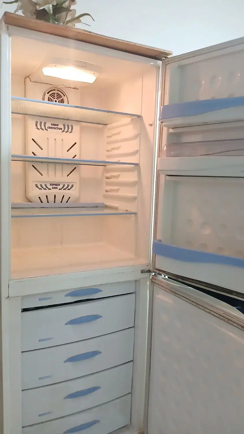 یخچال و فریزر saiwan سالم روشن زیرقیمت فوری|یخچال و فریزر|بهشهر, |دیوار