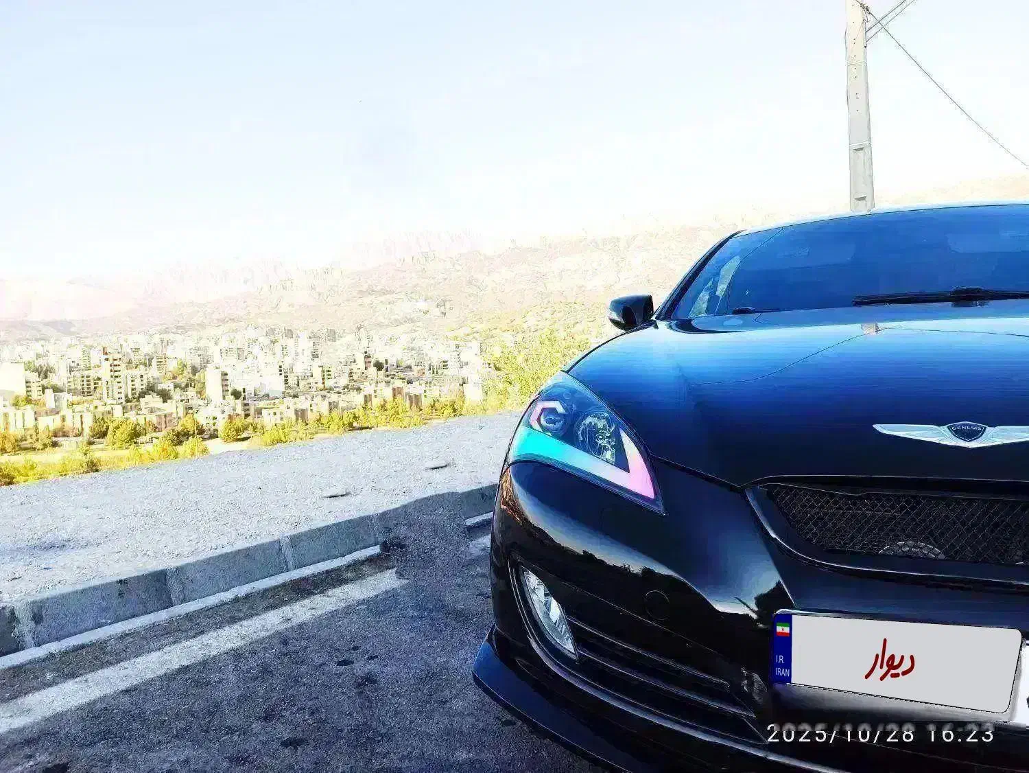 جنسیس کوپه مشکی بکر|خودرو سواری و وانت|تهران, پارک شهر|دیوار