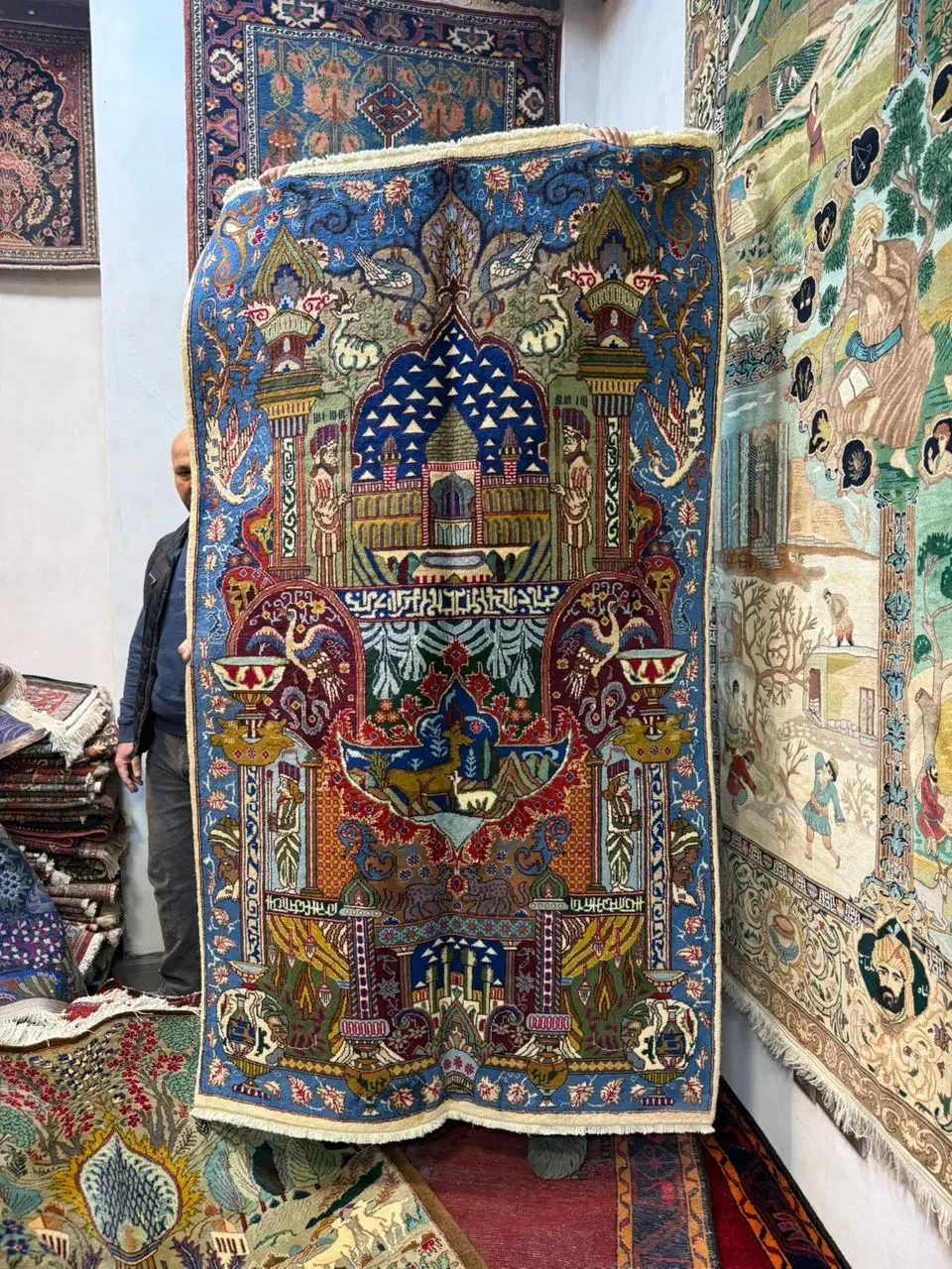 فرش دستبافت|فرش|تهران, فردوسی|دیوار