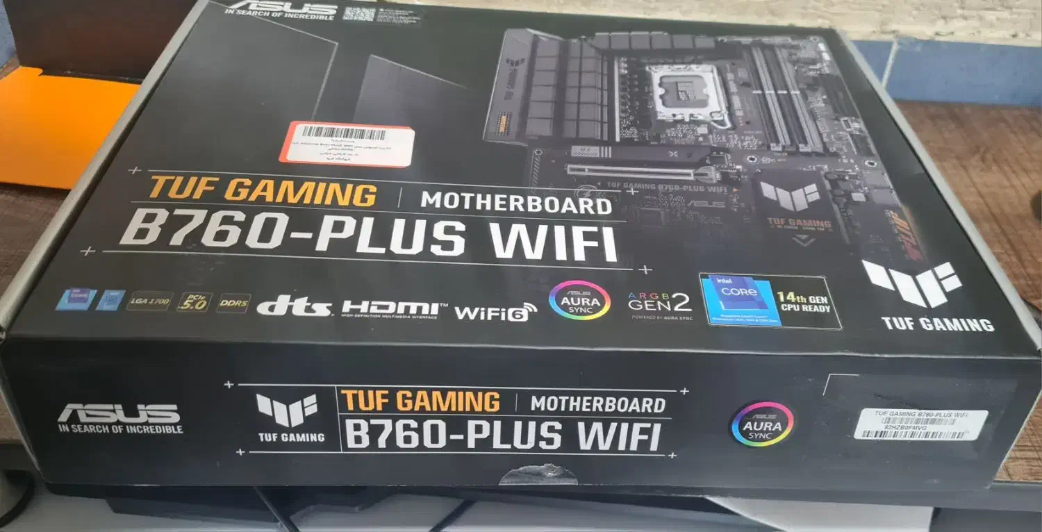 Asus motherboard b760 plus wifi|قطعات و لوازم جانبی رایانه|شیراز, دانشگاه شیراز|دیوار