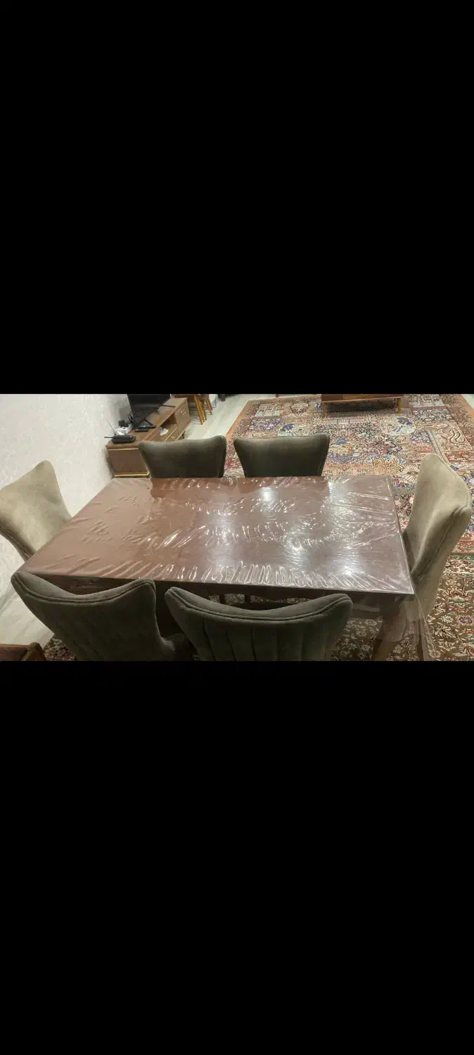 میز ناهارخوری  شش نفره|میز و صندلی غذاخوری|قدس, شهر‌قدس|دیوار