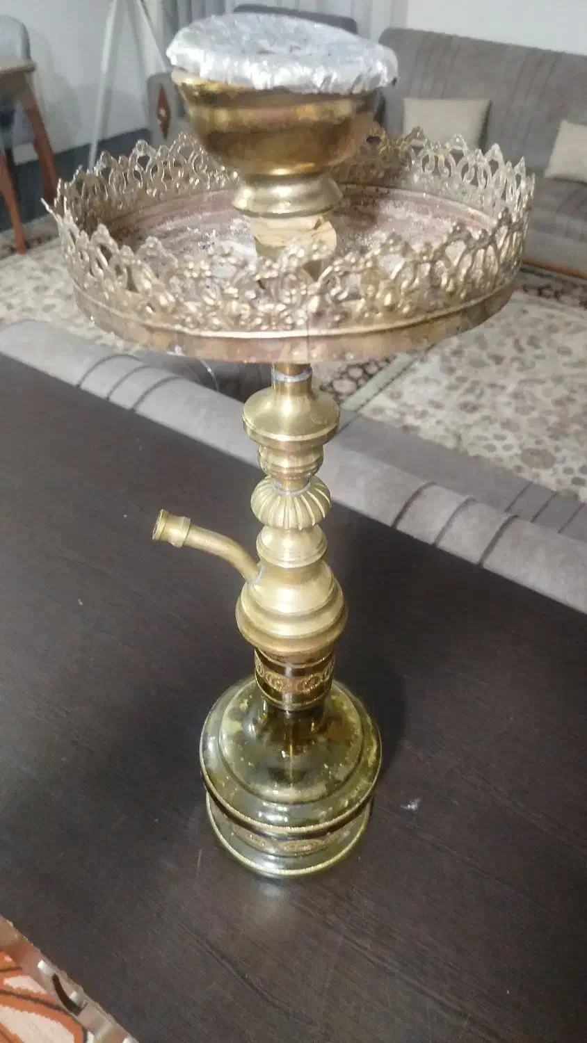 قلیون برنجی|صنایع دستی و سایر لوازم تزئینی|هشتگرد, شهرک ریحانه|دیوار