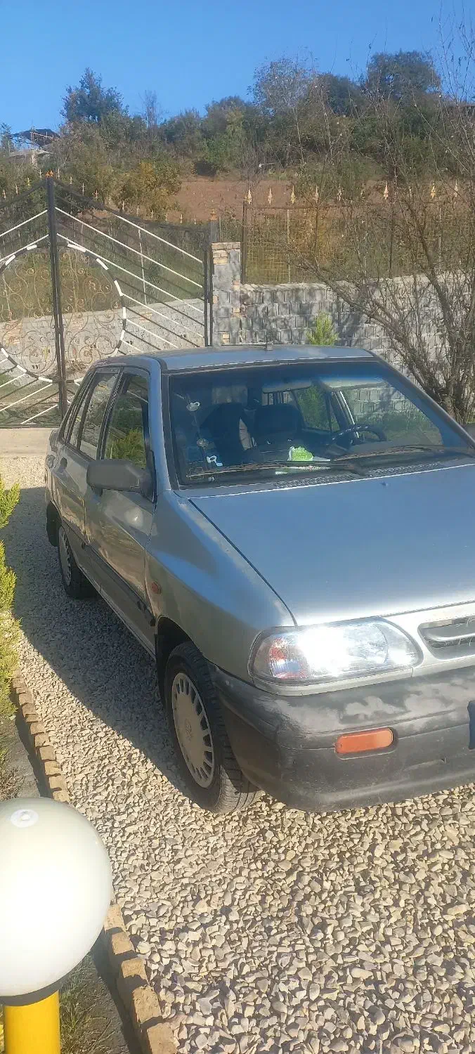 پراید دوگانه سوز کارخونه نقره ای مدل ۸۷|خودرو سواری و وانت|قائم‌شهر, |دیوار