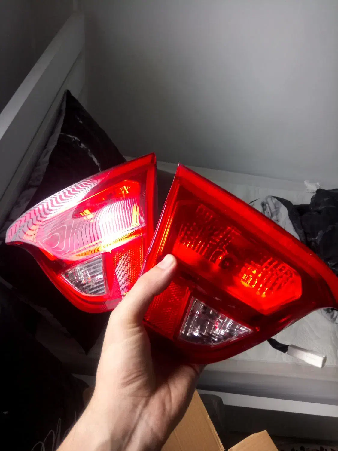 چراغ خطر صندوق کوییک زیر صفری جفت|قطعات یدکی و لوازم جانبی|رشت, گلباغ نماز|دیوار