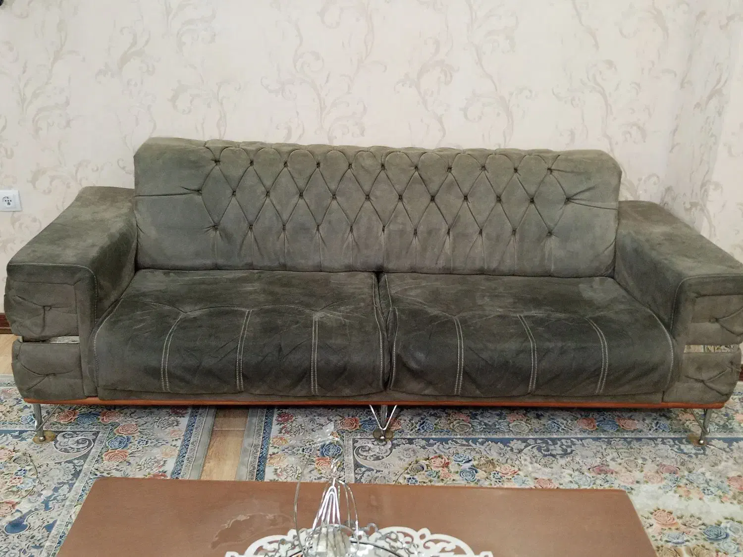 مبل چستر هشت نفره/بدون میز و عسلی|مبلمان خانگی و میز عسلی|قرچک, زیبا شهر|دیوار