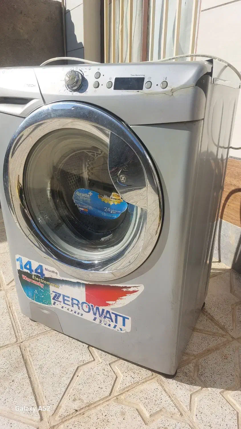 ماشین لباسشویی تمام اتوماتیک زیروات|ماشین لباسشویی و خشککن لباس|خلیل آباد, |دیوار