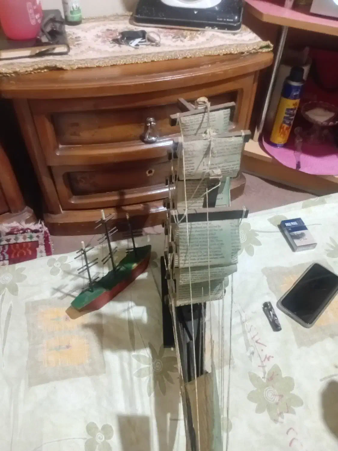 کشتی چوبی دست ساز|کلکسیون اشیاء عتیقه|تهران, هاشمی|دیوار