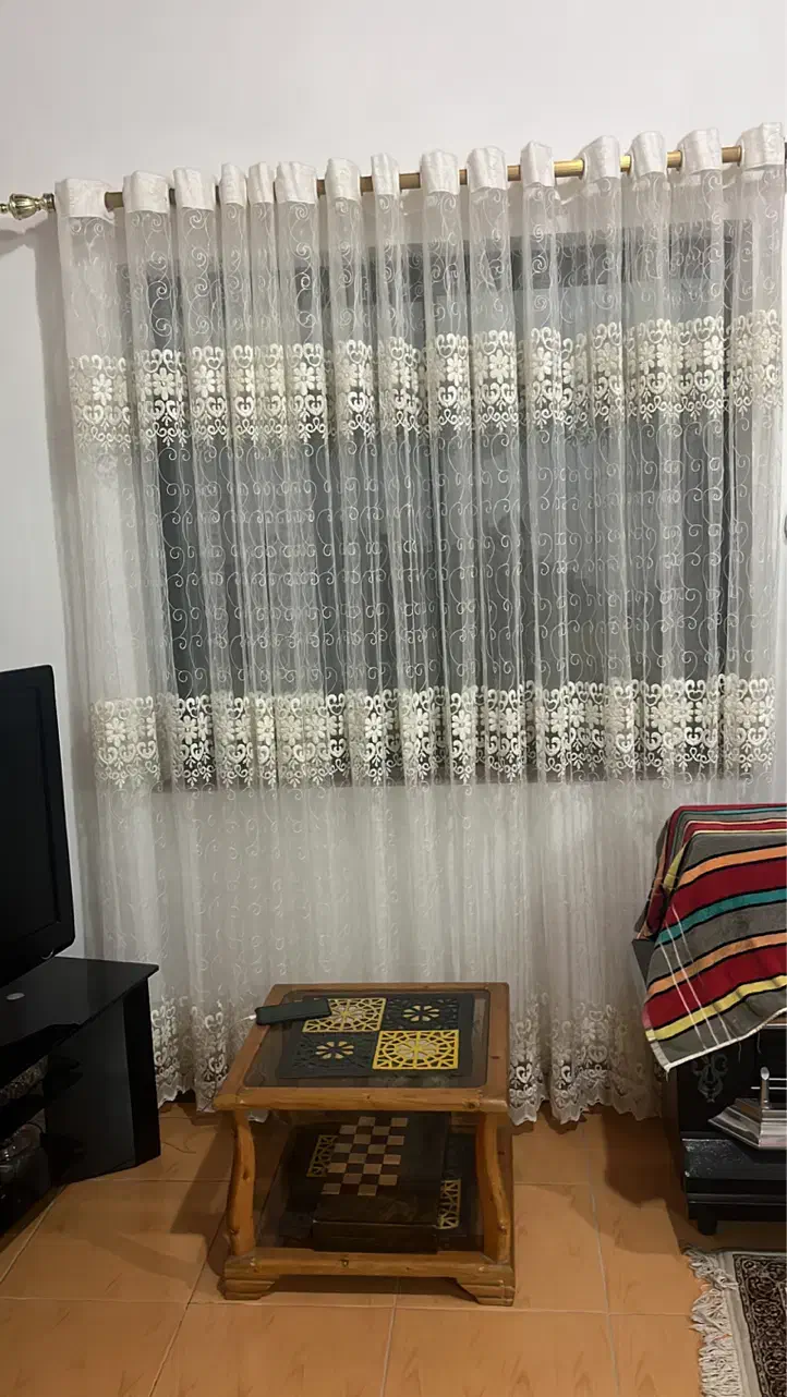 پرده پذیرایی پانچ|پرده، رانر، رومیزی|نشتارود, |دیوار