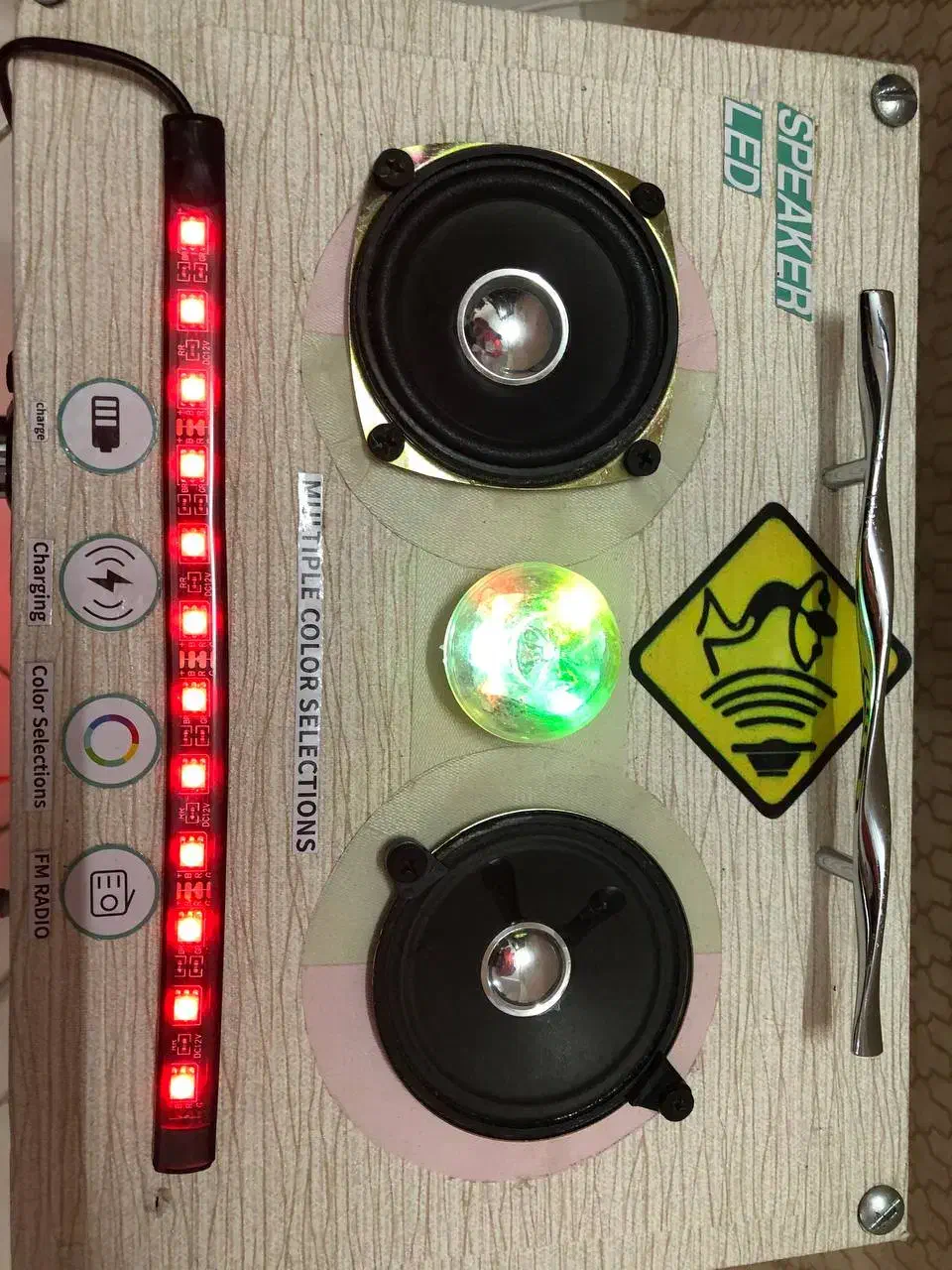 اسپیکر باند دست ساز|سیستم صوتی خانگی|قزوین, |دیوار