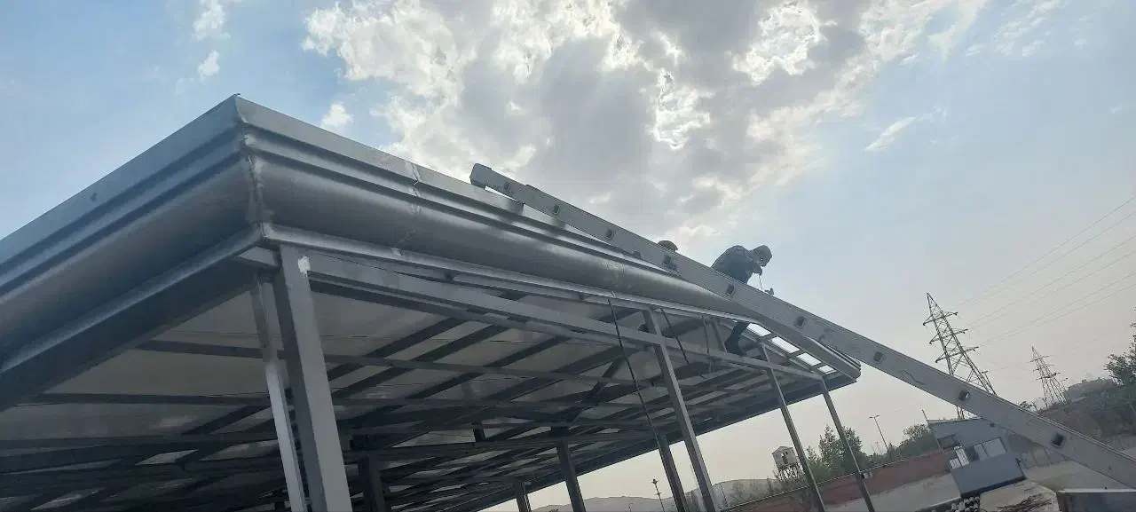 نصب سوله پوشش ساخت کانکس خرپا وانواع سازه فلزی|خدمات پیشه و مهارت|قرچک, مهدیه|دیوار