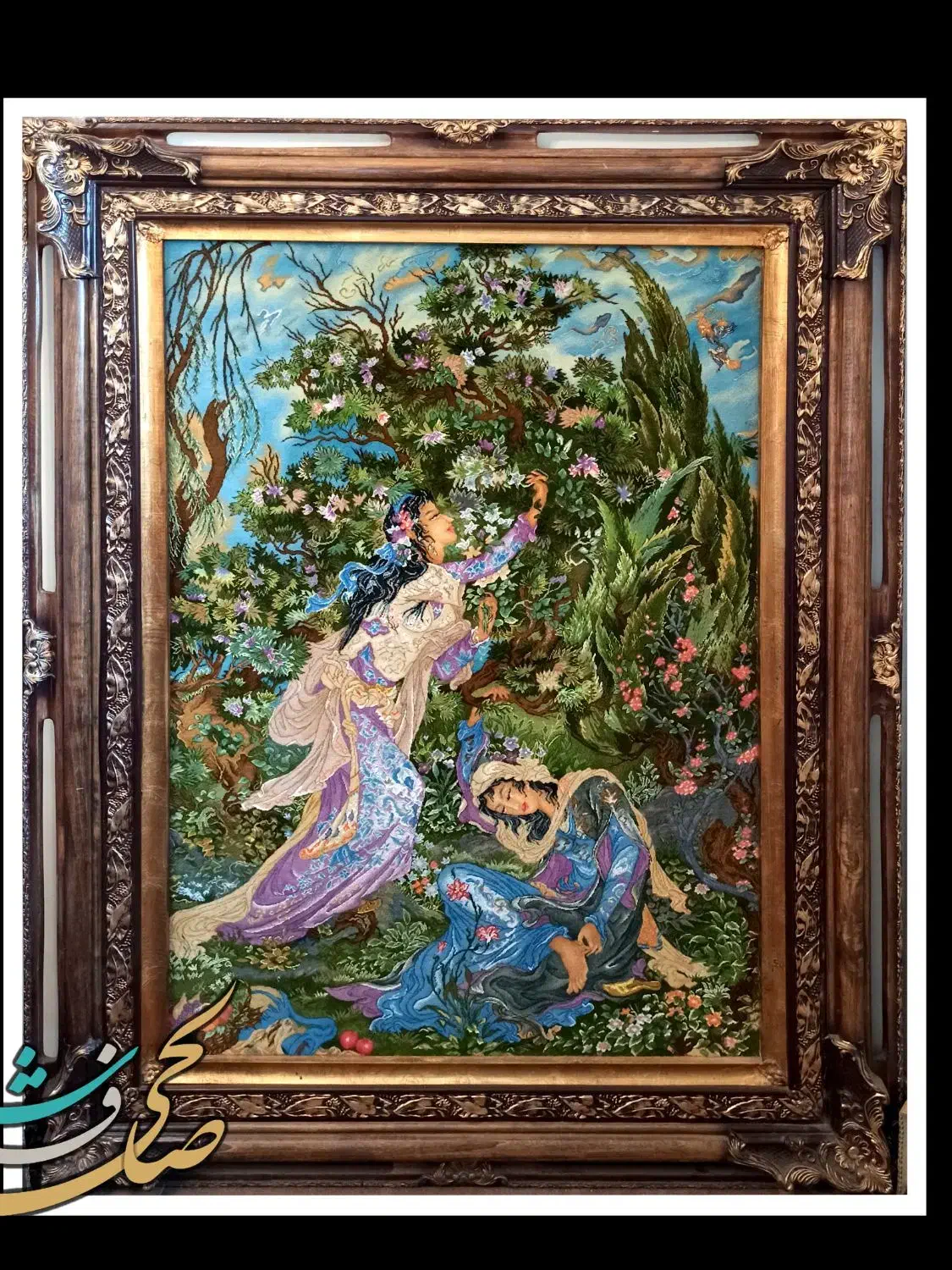 تابلو فرش|تابلو فرش|اصفهان, سپاهان‌شهر|دیوار