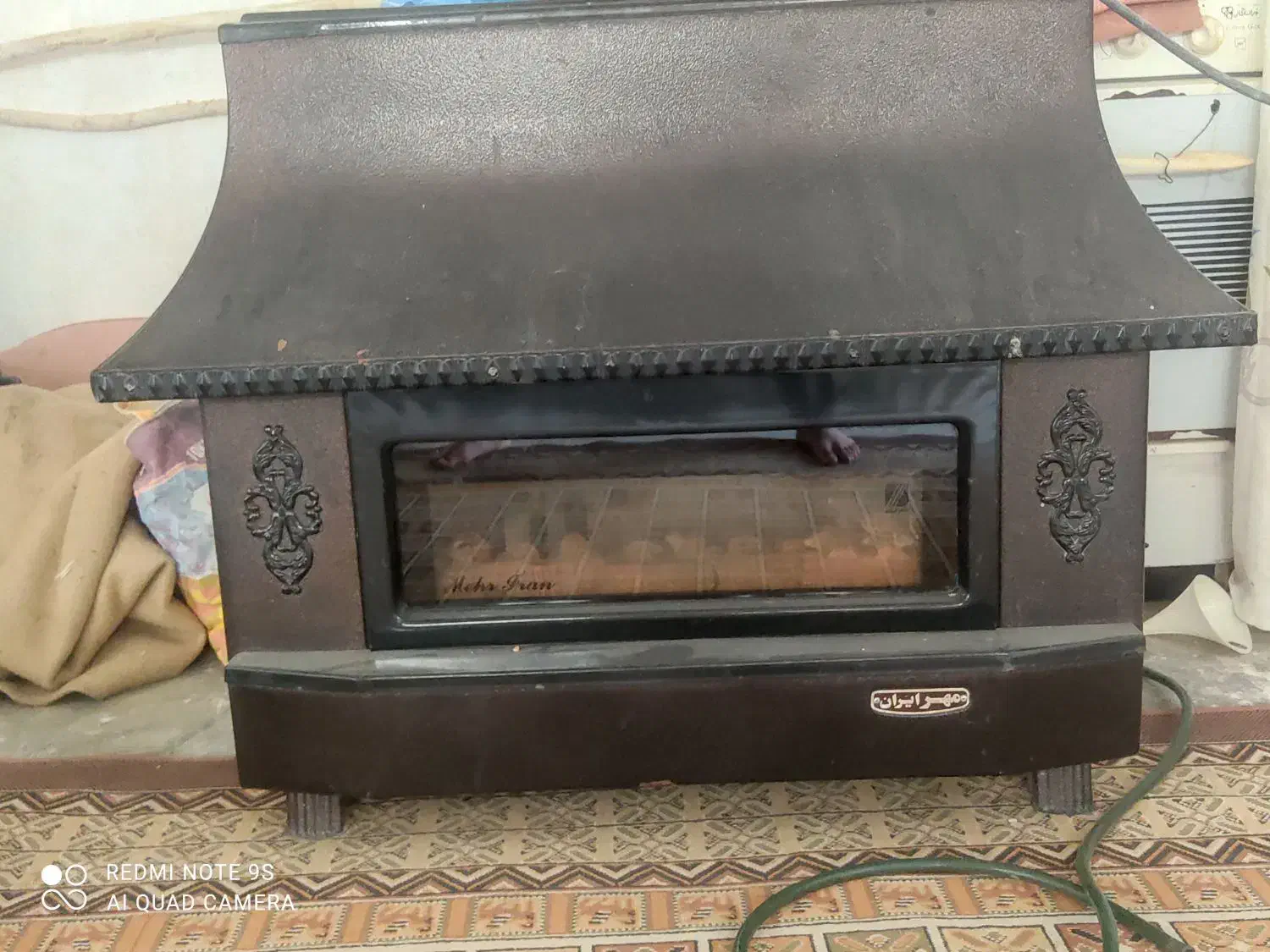 بخاری گازی شومینه|بخاری، هیتر، شومینه|گنبد کاووس, |دیوار