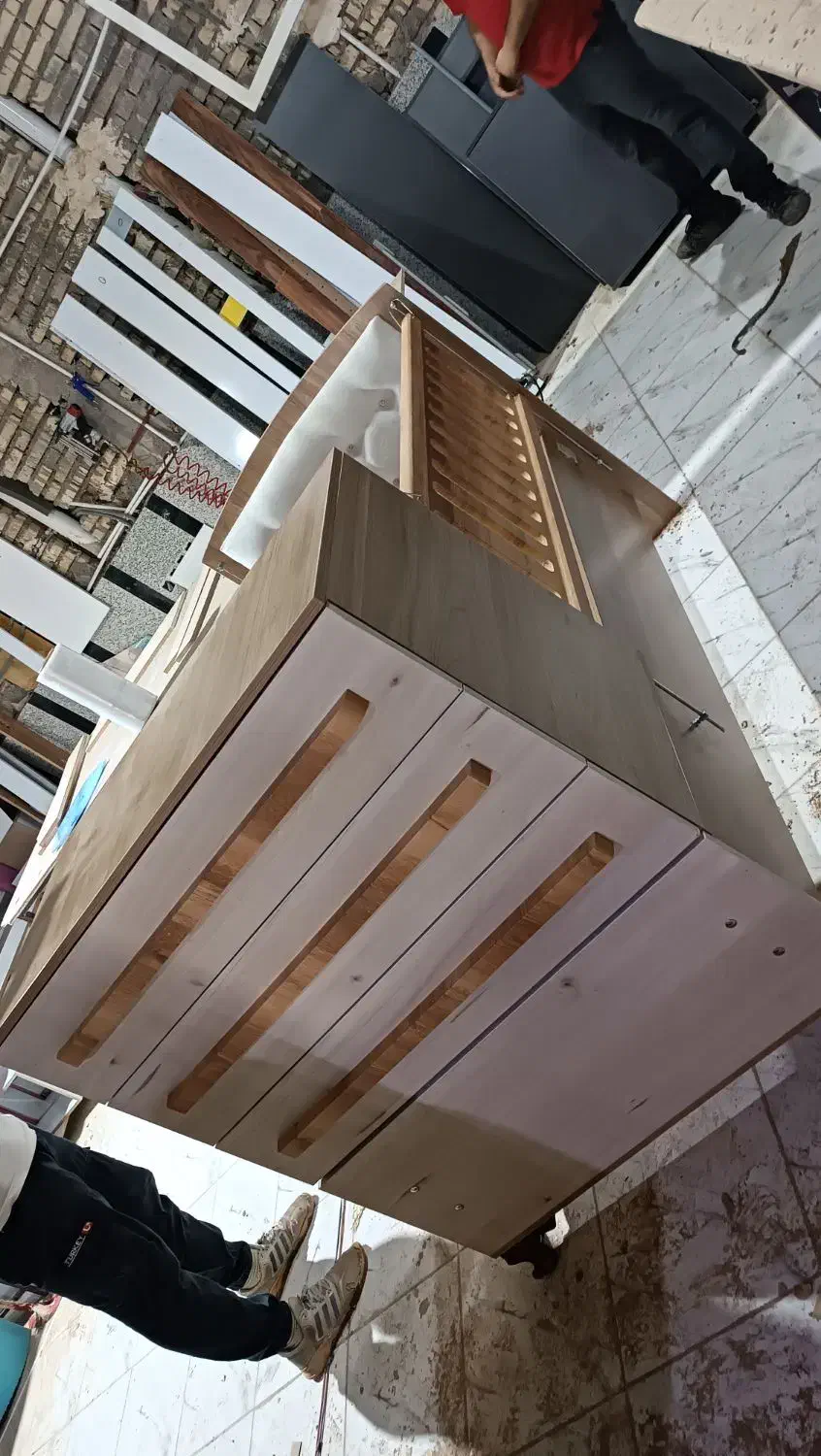 تولیدتخت خواب نوزاد دومنظوره و دوطبقه|تخت و سرویس خواب|کارون, |دیوار