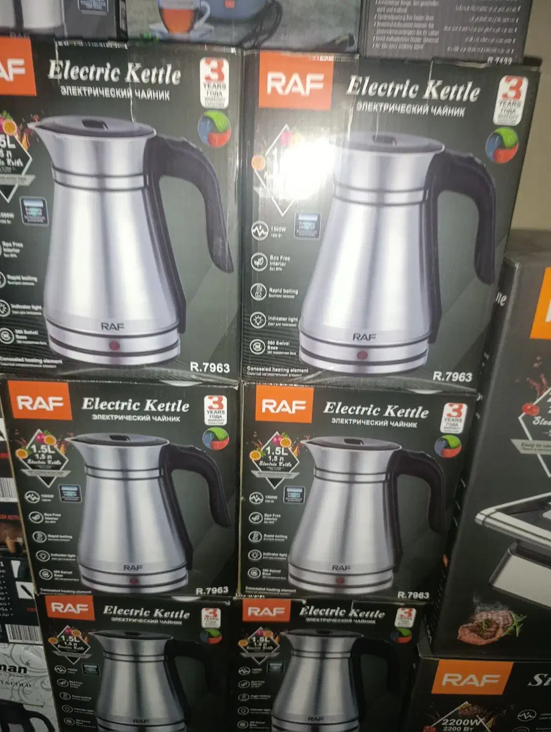 کتری برقی راف آلمان بستهبندی چین|قوری، کتری، قهوهساز دستی|آبادان, |دیوار