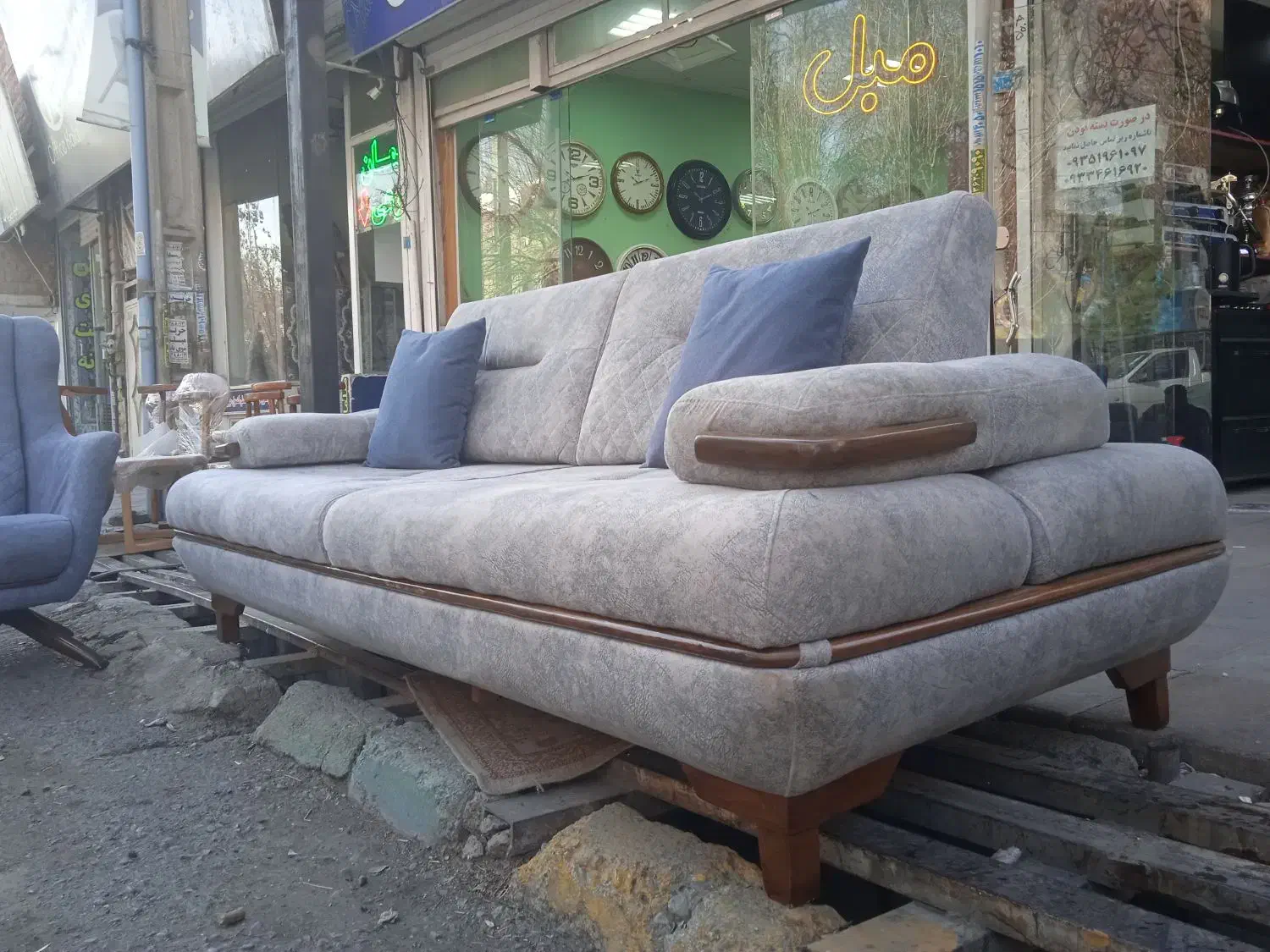 مبل راحتی|مبلمان خانگی و میز عسلی|مشکین‌دشت, |دیوار