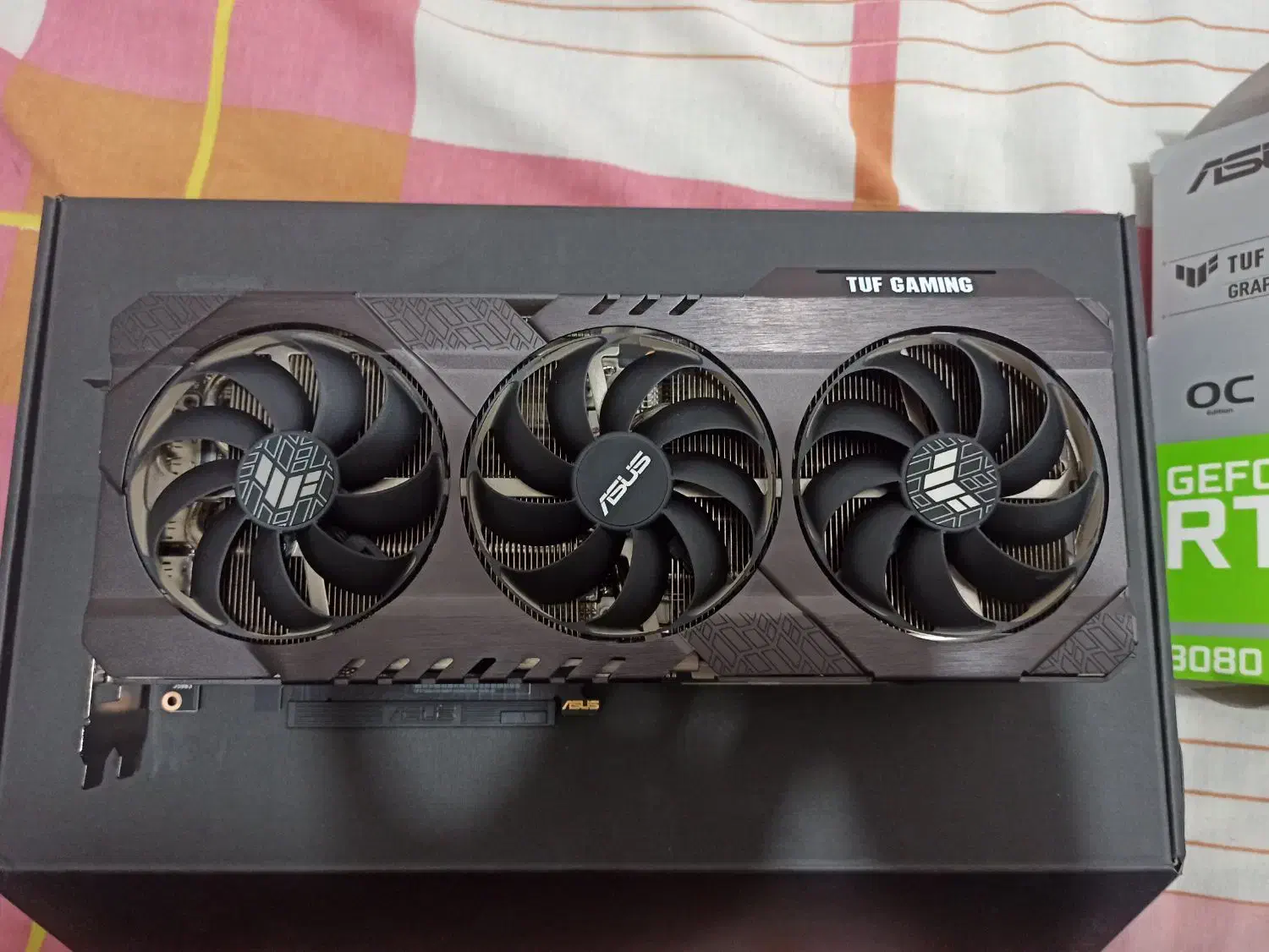 کارت گرافیک Asus Tuf Gaming 3080 12gb|قطعات و لوازم جانبی رایانه|تهران, نیکنام|دیوار