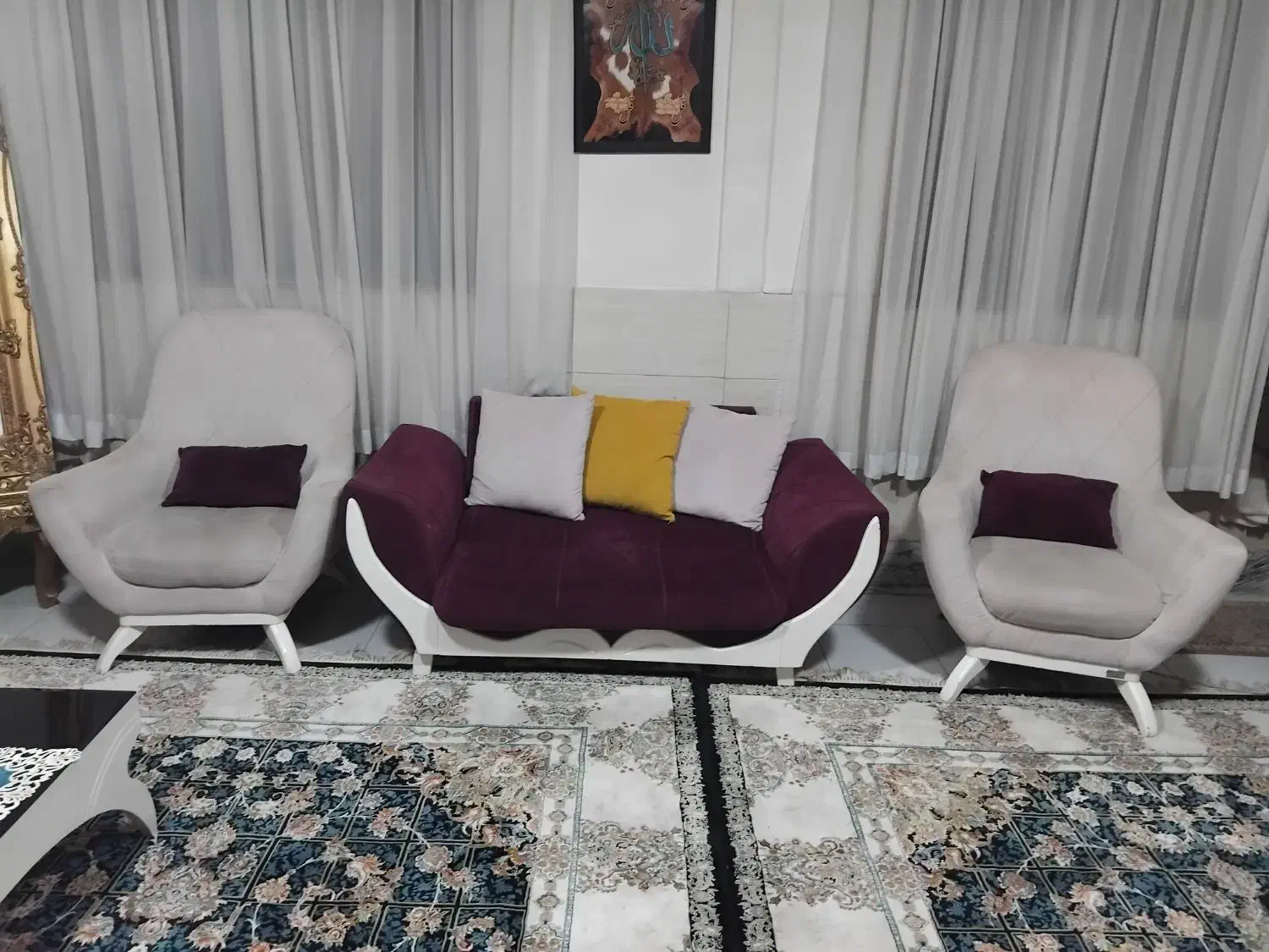 یک دست مبل ۷ نفره|مبلمان خانگی و میز عسلی|فردیس, سرحد آباد|دیوار