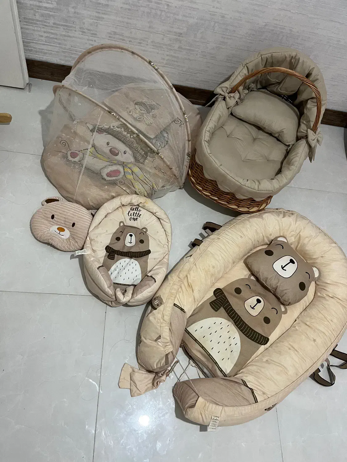 4تیکه ست نوزادی|کالسکه و لوازم جانبی|کیش, |دیوار