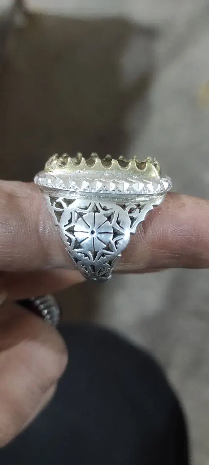 انگشترنقره بدون نگین|بدلیجات|تربتحیدریه, بی بی حسنیه|دیوار