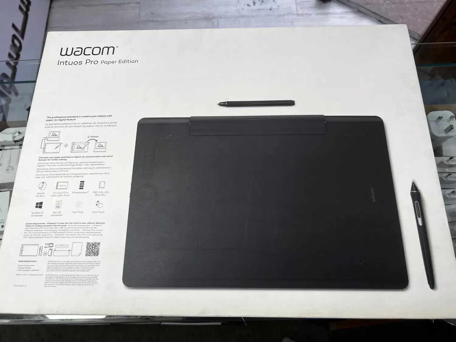 قلم نوری Wacom intuos pro|قطعات و لوازم جانبی رایانه|تهران, دریا|دیوار