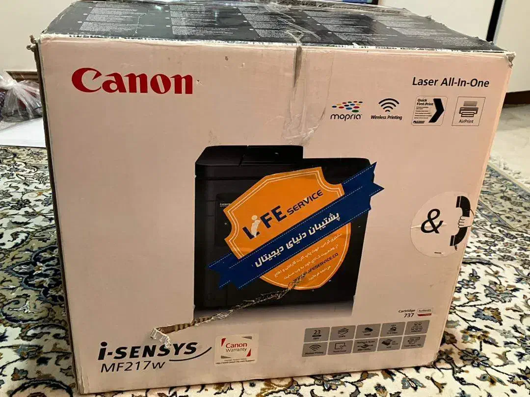 پرینتر چندکاره لیزری کانن مدل i-SENSYS MF217w|پرینتر، اسکنر، کپی، فکس|تهران, سیمای ایران|دیوار