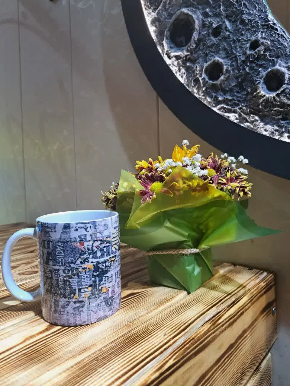 ماگ طرحدار|صنایع دستی و سایر لوازم تزئینی|قم, سنگ بند|دیوار