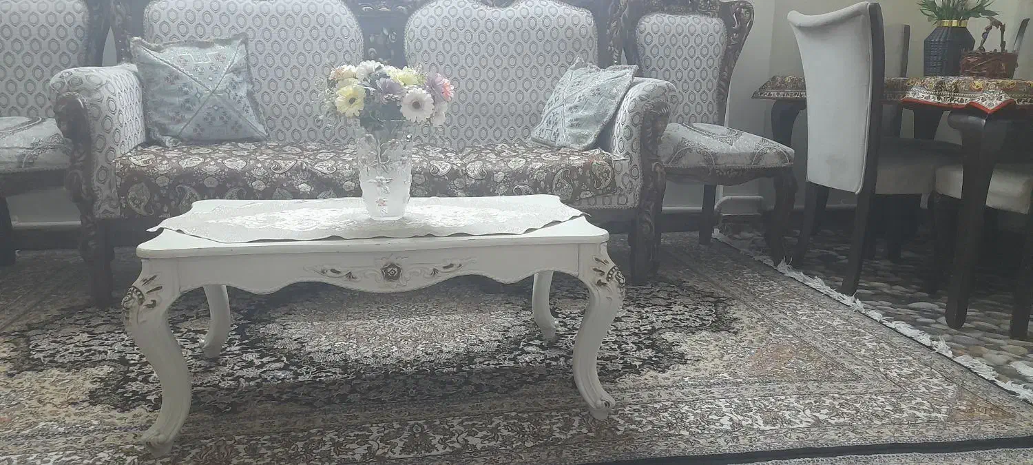 یه جلوی مبلی با میز تی وی|مبلمان خانگی و میز عسلی|کرج, حیدرآباد|دیوار