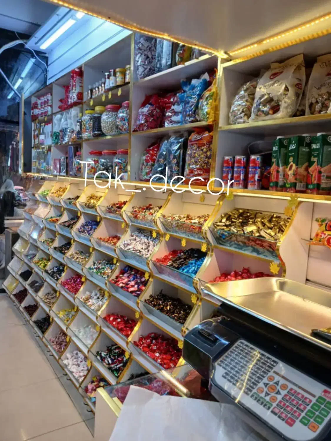 استفاده بهترین قفسه د اجیل خشکبارر مغازه شلف|فروشگاه و مغازه|تبریز, |دیوار