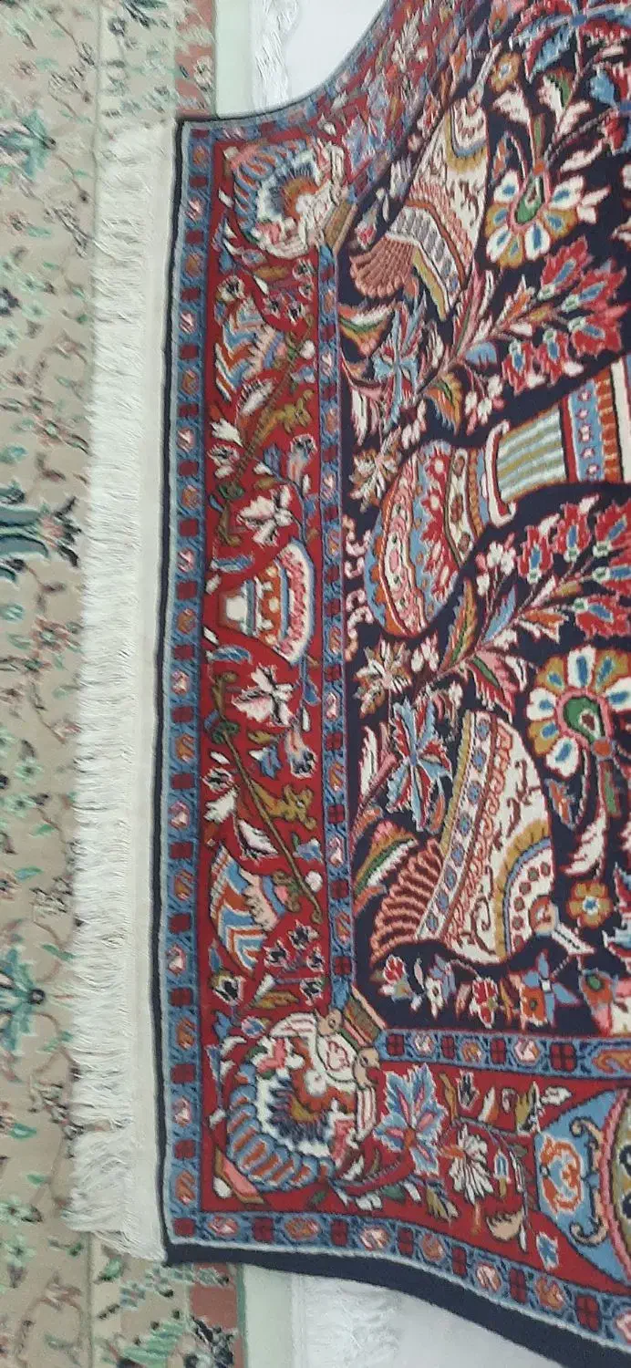 فرش های عتیقه با طرح کلاه پود و جا باروتی|فرش|تهران, شهران شمالی|دیوار