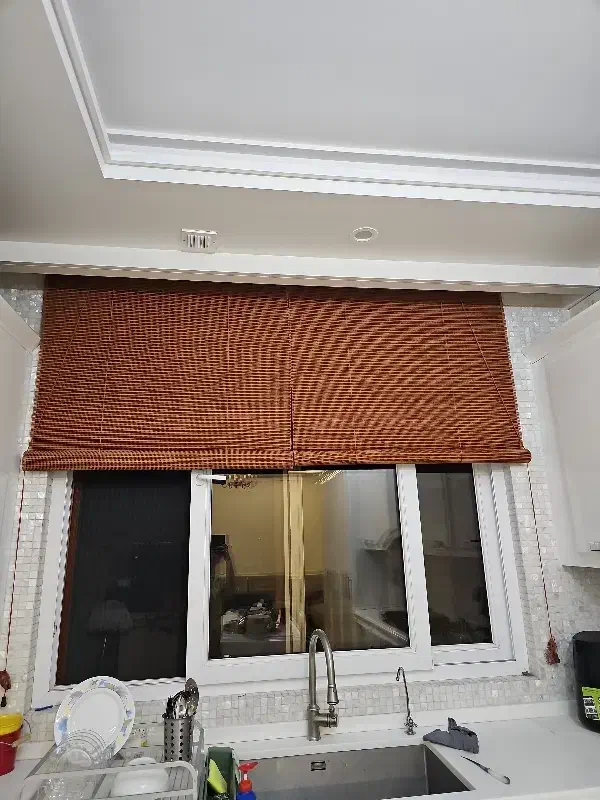 پرده حصیر بامبو|پرده، رانر، رومیزی|تهران, اختیاریه|دیوار