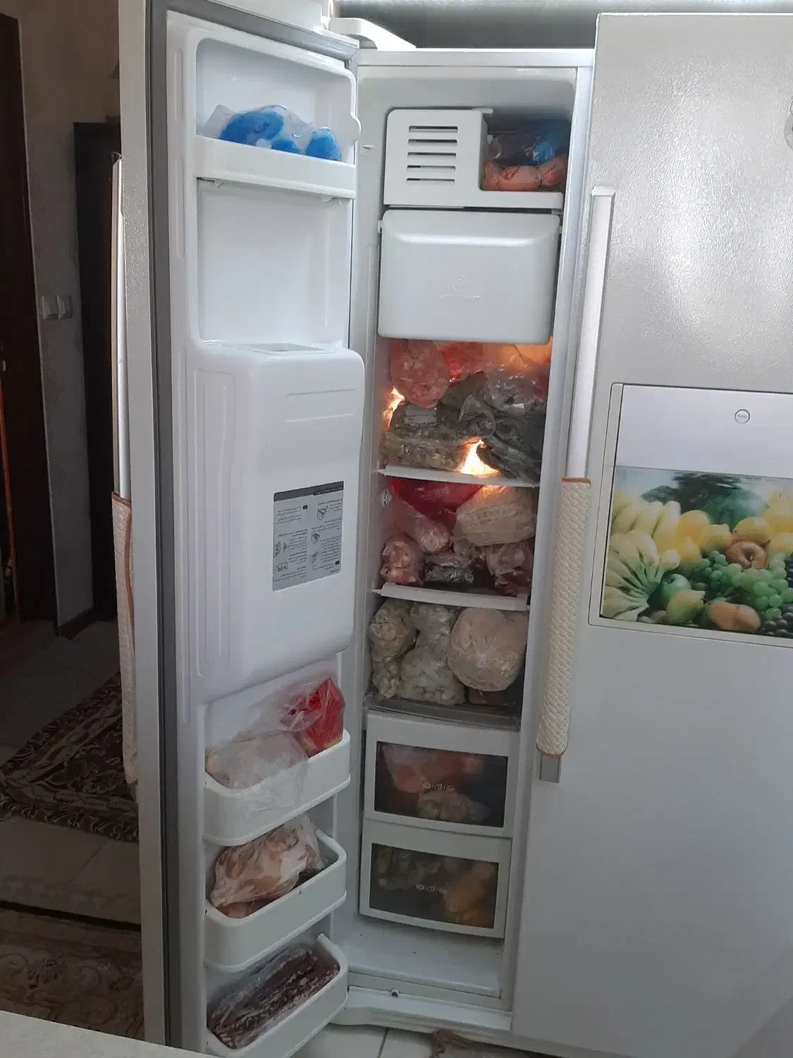 یخچال سایدال جی۲۴فوت سالم|یخچال و فریزر|اندیشه, اندیشه فاز ۵|دیوار