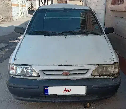 پراید سفید ۸۳ دور رنگ|خودرو سواری و وانت|قزوین, |دیوار