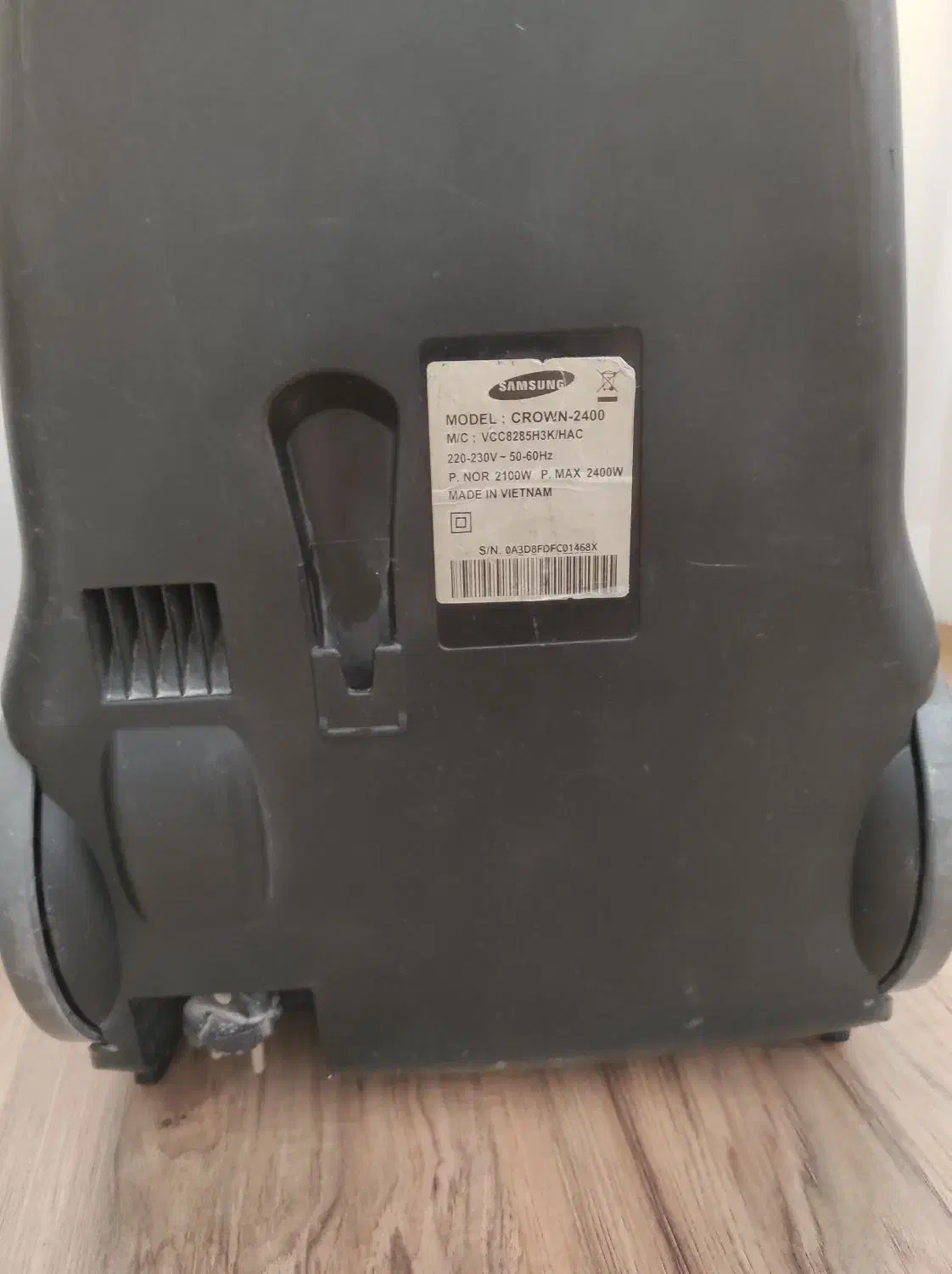 جارو برقی سامسونگ برند کره ۲۴۰۰وات|جاروبرقی، جارو شارژی، بخارشو|اسلامشهر, شهرک قائمیه|دیوار