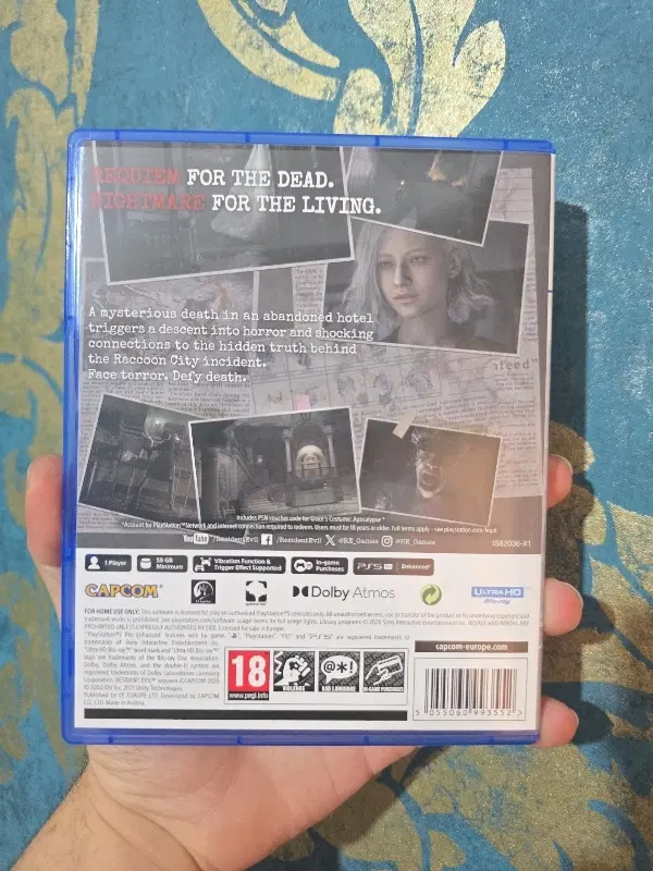 دیسک resident evil 9 requiem ps5|کنسول، بازی ویدئویی و آنلاین|تهران, بلوار کشاورز|دیوار