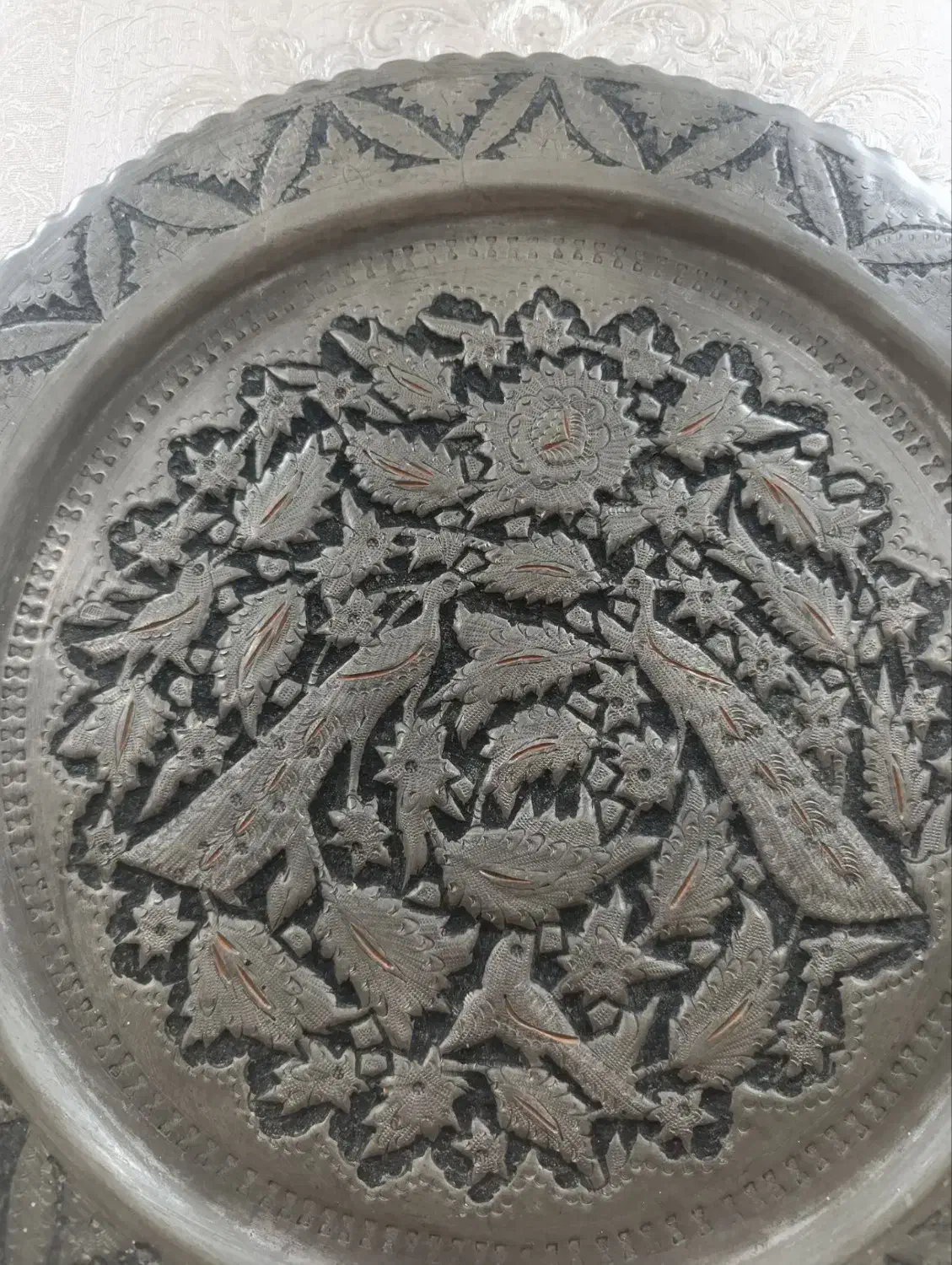 دیوارکوب مسی قدیمی|کلکسیون اشیاء عتیقه|ارومیه, |دیوار