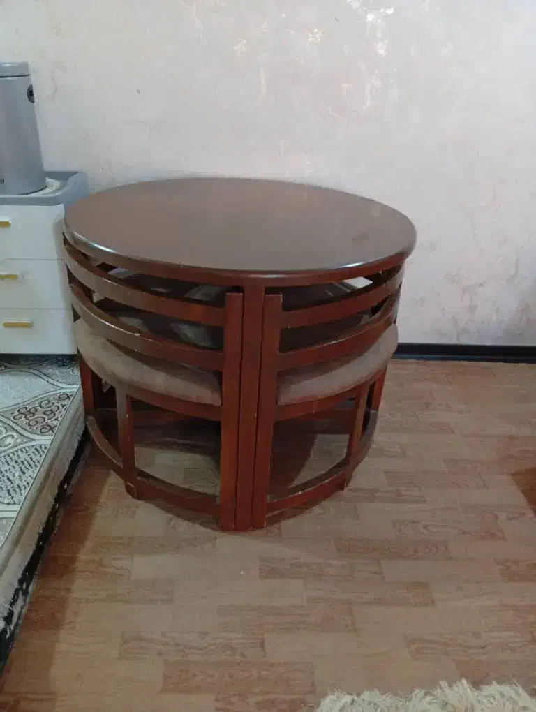 میز ناهارخوری کمجا ۴نفره|میز و صندلی غذاخوری|یزد, |دیوار