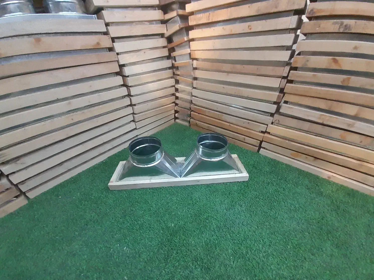 پلنیوم باکس 77 * 13 با قاب چوبی|کولر گازی و فن‌کوئل|اسلام‌شهر, شهرک سعیدیه|دیوار