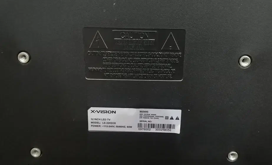 تلویزیون ایکس ویژن 32 اینچ ال ای دی|تلویزیون و پروژکتور|شوش, |دیوار